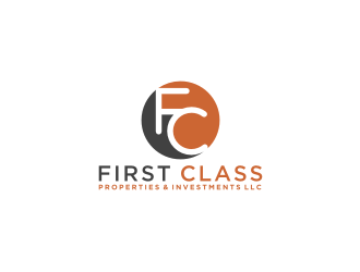 First Class Properties & Investments LLC logo design by bricton
