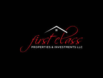 First Class Properties & Investments LLC logo design by checx