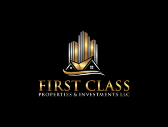 First Class Properties & Investments LLC logo design by alby