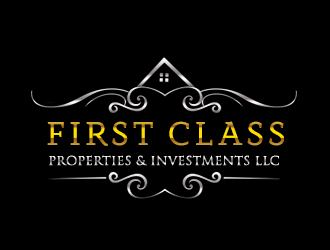 First Class Properties & Investments LLC logo design by ProfessionalRoy