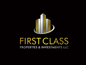 First Class Properties & Investments LLC logo design by Kebrra
