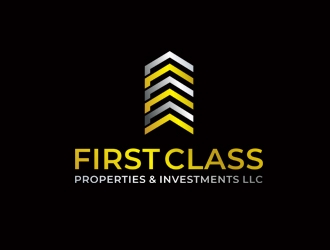 First Class Properties & Investments LLC logo design by Kebrra