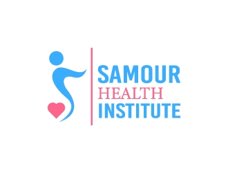 SAMOUR Health Institute logo design by iamjason