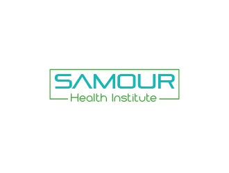 SAMOUR Health Institute logo design by Dianasari