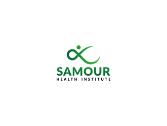SAMOUR Health Institute logo design by CreativeKiller