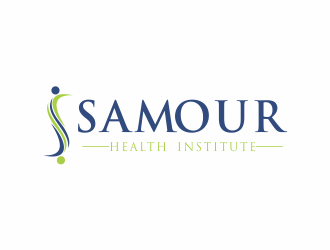 SAMOUR Health Institute logo design by up2date