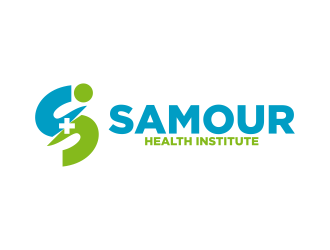 SAMOUR Health Institute logo design by ekitessar