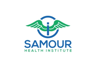 SAMOUR Health Institute logo design by sanu
