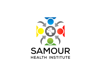 SAMOUR Health Institute logo design by N3V4