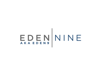 Eden Nine aka EDEN9 logo design by bricton