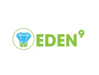 Eden Nine aka EDEN9 logo design by AamirKhan
