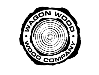 Wagon Wheel Wood Company logo design by AamirKhan