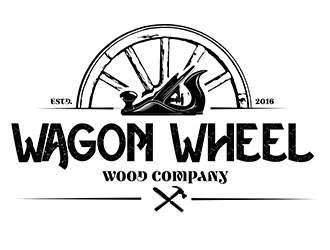 Wagon Wheel Wood Company logo design by 3Dlogos