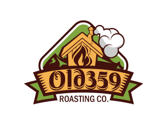 The Old 359 Roasting Co. logo design by serprimero