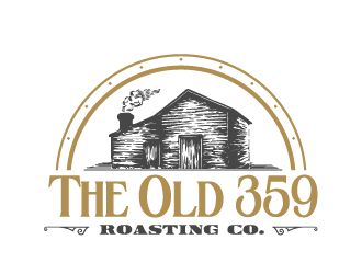 The Old 359 Roasting Co. logo design by Ultimatum