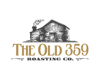 The Old 359 Roasting Co. logo design by Ultimatum