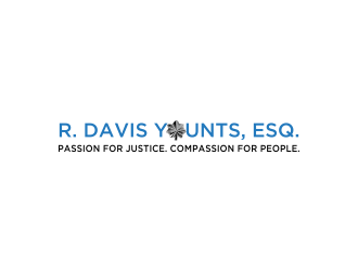 R. Davis Younts, Esq. logo design by oke2angconcept
