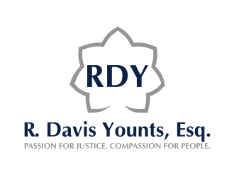 R. Davis Younts, Esq. logo design by ohtani15