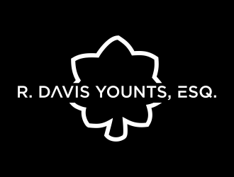 R. Davis Younts, Esq. logo design by hopee