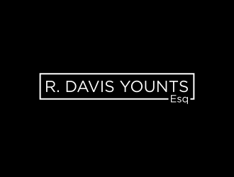 R. Davis Younts, Esq. logo design by Editor