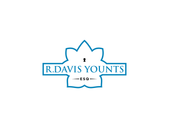 R. Davis Younts, Esq. logo design by Shina