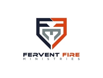 Fervent Fire Ministries logo design by treemouse