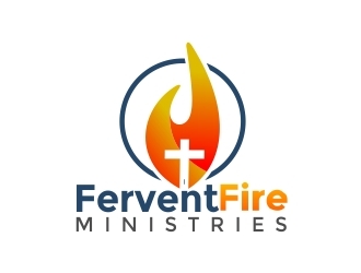 Fervent Fire Ministries logo design by onetm