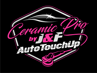 Ceramic pro by J&F Auto Touch Up logo design by haze
