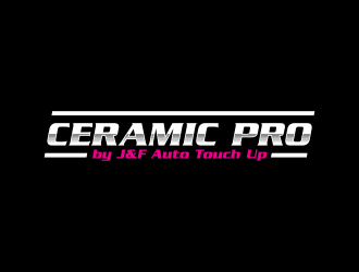 Ceramic pro by J&F Auto Touch Up logo design by Kruger