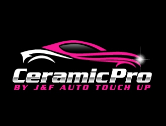Ceramic pro by J&F Auto Touch Up logo design by AamirKhan