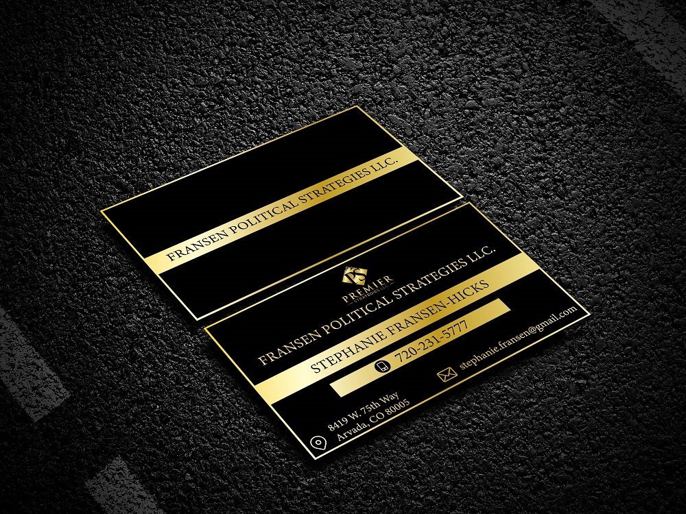 Fransen Political Strategies  logo design by bulatITA