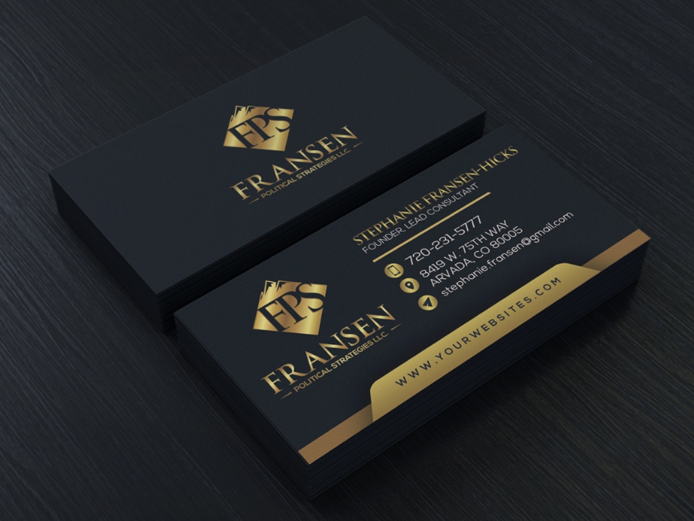 Fransen Political Strategies  logo design by Realistis