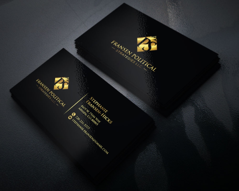 Fransen Political Strategies  logo design by Boomstudioz