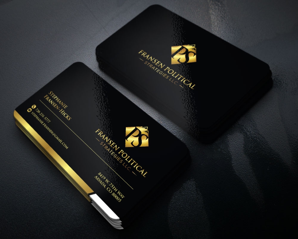 Fransen Political Strategies  logo design by Boomstudioz