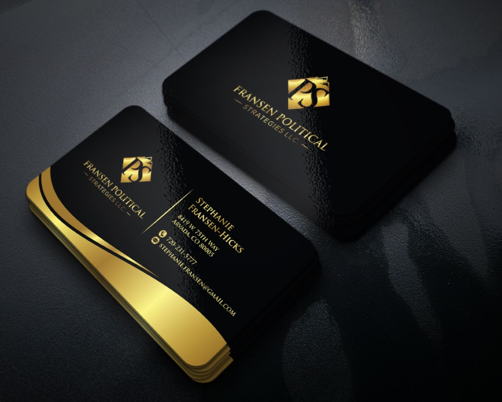 Fransen Political Strategies  logo design by Boomstudioz