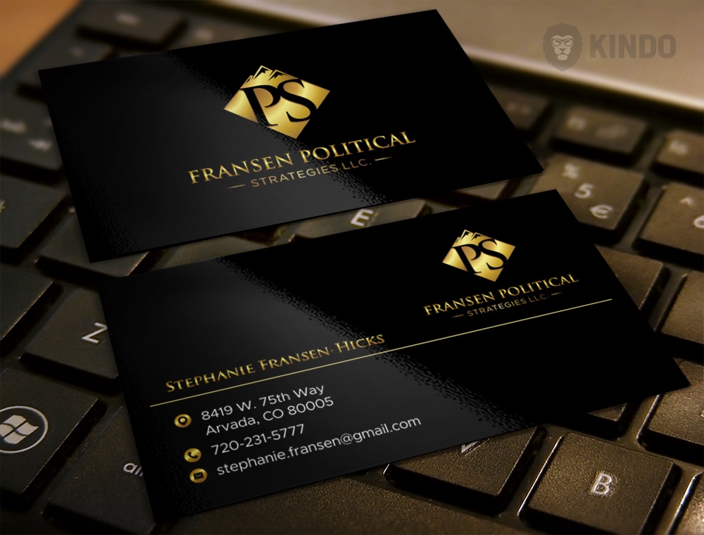 Fransen Political Strategies  logo design by Kindo