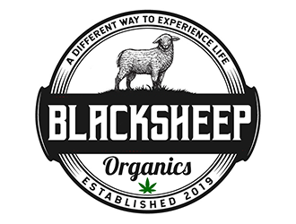 Blacksheep Organics logo design by Optimus