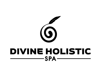 DIVINE HOLISTIC SPA  logo design by AamirKhan