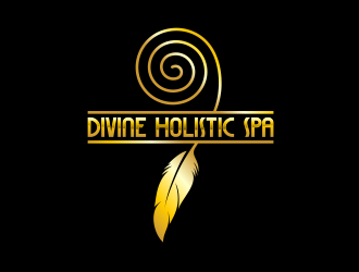 DIVINE HOLISTIC SPA  logo design by ekitessar