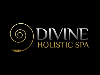 DIVINE HOLISTIC SPA  logo design by kunejo