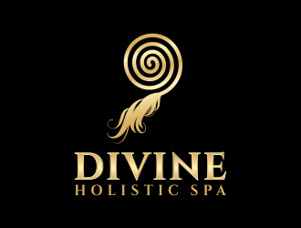 DIVINE HOLISTIC SPA  logo design by done