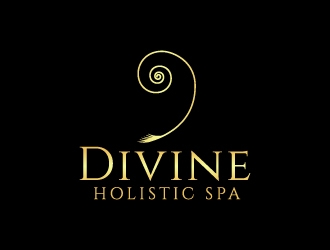 DIVINE HOLISTIC SPA  logo design by jaize