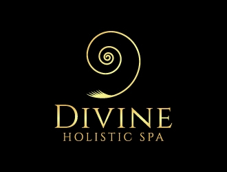 DIVINE HOLISTIC SPA  logo design by jaize