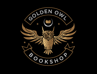 Golden Owl Bookshop  logo design by SOLARFLARE