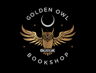 Golden Owl Bookshop  logo design by SOLARFLARE