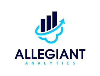 Allegiant Analytics logo design by BrainStorming