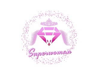 Superwoman logo design by bulatITA