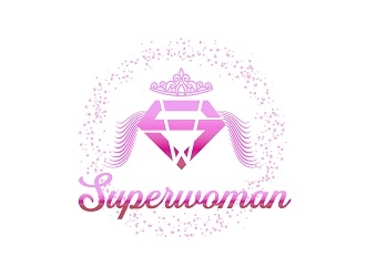 Superwoman logo design by bulatITA