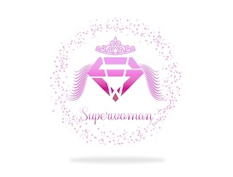 Superwoman logo design by bulatITA