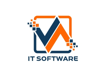 VA It Software logo design by NikoLai